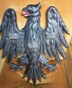 Brass Eagle Plaque