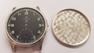 Interesting Omega Military Watch For Restoration Cal. 265