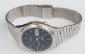 Ricoh Blue Dial Quartz Watch