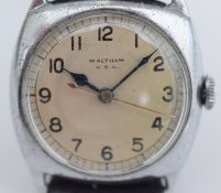 Waltham USA Fixed Lug Watch
