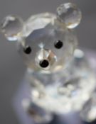 Swarovski Crystal Seated Bear