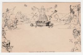 G.B. - Mulreadys 1840 Mulready Caricature Envelope