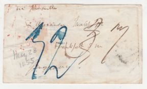 G.B - Crimean War Cover 1855.