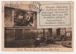 Sweden/Crash Wreck 1929 Picture Post Card To Finland