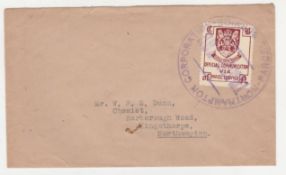 G.B. - Northampton  1942 Cover Delivered Within Northampton