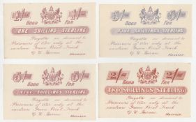 Boer War 1900 Green Point Notes Were Issued To Permit Boer Prisoners