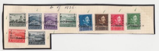 Albania 1934 U.P.U. Specimen Overprint