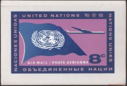 United Nations 1959 Artwork From The Archive Of Olav Mathiesen.