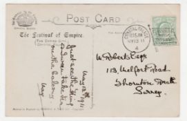 G.B. - Exhibition 1911 13 May.