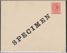 Falkland Islands Envelope Overprinted “Specimen”