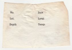 Antarctica 1906-8 Shackleton Expedition Label