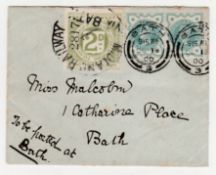 G.B. - Railways 1900 Cover To Bath