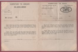 Kenya Uganda And Tanganyika 1944 Postal Stationery Lettersheet