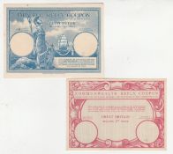 Great Britain Imperial Reply Coupons