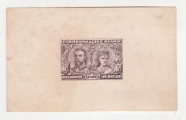 Great Britain – Royalty 1897 Proof Diamond Jubilee Commemorative Stamp