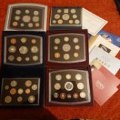 Proof set 1999 to 2004 inclusive.
