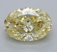 Natural Fancy Yellow Diamond GIA Certified