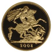2008 - Gold Half Sovereign Proof - Queen Elizebeth - London