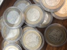 £20 (FV) Worth of collectible £2 coins - Random Sets - Capsuled coins