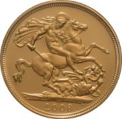 2006 - Gold Half Sovereign Proof - Queen Elizebeth - London