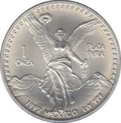 Silver 1 Ounce Mexican coin - 1984