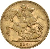 1884 gold sovereign - queen victoria young head - Melbourne