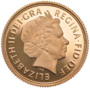 2006 gold proof sovereign Queen Elizebeth II
