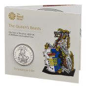 The Yale of Beufort 2019 £5 brilliant uncirculated