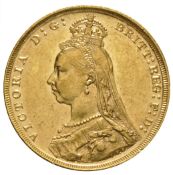 1891 full gold Sovereign - Victoria Jubilee Head - Londong
