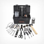 (V85) Rose Gold 170pc Household Tool Set The DIY toolkit for everything from hanging pictures ...