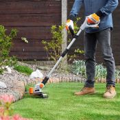 (V322) 20V Max. Cordless Grass Trimmer Achieve a meticulous finish by tidying up lawn edges wi...
