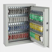 (V39) 71 Key Digital Cabinet Safe Store and secure up to 71 keys on hooks with keyring labels ...