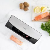 (V55) Stainless Steel Vacuum Sealer Keep food fresher for longer. Vacuum seal meat, fish, frui...