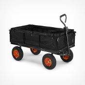 (V3) Mesh Garden Trolley Cart This heavy duty garden cart is your transportation powerhouse. I...