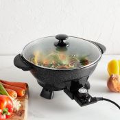 (V65) 5L Electric Wok Introduce this electric aluminium wok to your kitchen and start cooking ...