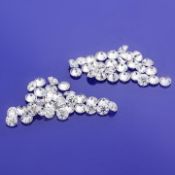 Set of 60 - 3.60 ct. Diamond Lot - H-I/SI-I - UNTREATED