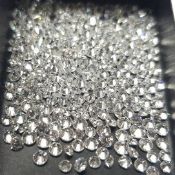 12.16 ct. Round Brilliant Diamond Lot UNTREATED