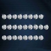 Set of 25 - 0.25 ct. Diamond Lot - I-J / SI-I UNTREATED