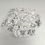 3.42 ct. Princess Cut Diamond Lot - G-H / I UNTREATED