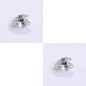 0.40 ct. Pair of Pear Diamonds - G-H / SI-I UNTREATED