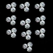 0.90 ct. Set of 30 Diamond Lot - H-I - UNTREATED