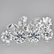 Set of 10 - 1.50 ct. Diamond Lot G-H / SI-I - UNTREATED