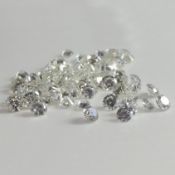 2.40 ct. Round Brilliant Diamond Lot UNTREATED
