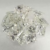 Set of 20 - 1.00 ct. Princess Cut Diamond Lot - G-H/I