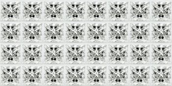 Set of 32 - 0.64 ct. Princess cut Diamonds - UNTREATED