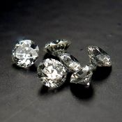Set of 6 - 0.36 ct. Diamond Lot G-H / SI-I - UNTREATED