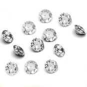 Set of 12 - 0.60 ct. Round Brilliant Diamonds UNTREATED