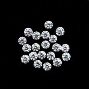 Set of 20 - 0.60 ct. White Diamond Lot - I-J / SI-I