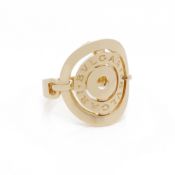 Bulgari 18k Yellow Gold Cerchi Ring