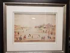Lawrence Stephen Lowry - On The Sands
